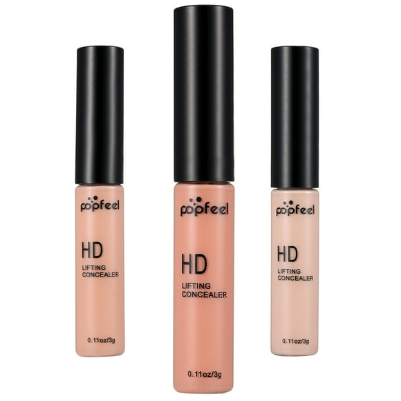 Set 3 Maquillaje facial de larga duración Base en crema Liquid Blemish Eye Dark Circle 4 5 6 jinwen Maquillaje Corrector