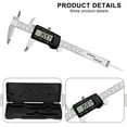 thumbnail image 4 of HARDELL Caliper 6 inch, Stainless Steel Caliper Measuring Tool with Large LCD Screen,inch/Millimeter, Auto-off Feature, for DIY, Jewelry, Parts, 4 of 7
