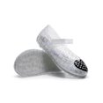 thumbnail image 3 of Leeye Girls' Glitter Jelly Mary Jane Shoes, Flat Heel, Medium Width, Perfer for Playdate Beach Trip & Summer Adventures, White, 3.5-4 Years (Toddler Girls'), 3 of 6
