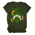 thumbnail image 3 of Kayannuo Womens Blouses Short Sleeve T Shirts for Women St. Patrick's Day Womens Fashion Print Tops Short Sleeve Out Blouse Funny Round Neck T-Shirt Tops, 3 of 4