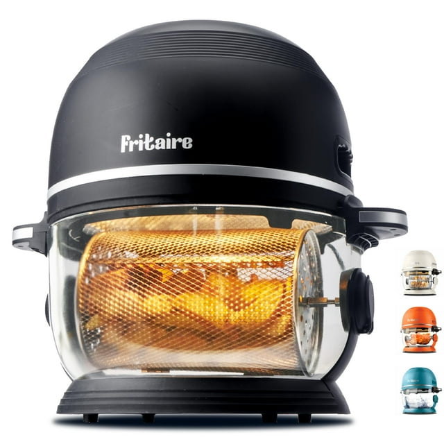 Freidora Fritaire Glass 5L 400F, 6 en 1, funciones de autolimpieza