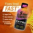 thumbnail image 4 of 5-hour ENERGY Extra Strength Energy Shot | Hawaiian Breeze Flavor | 1.93 oz. | 24 Count | Sugar-Free & Zero Calories | B-Vitamins & Amino Acids | 230mg Caffeinated Energy Shot | Dietary Supplement, 4 of 7