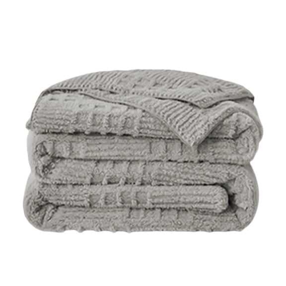 Cinvoph Queen Size Blanket Waffle Weave for Bed, Soft Lightweight & Breathable Exquisite Woven Bedding for Home Decor All-Season Comfort Warmth 79"x59" Gray