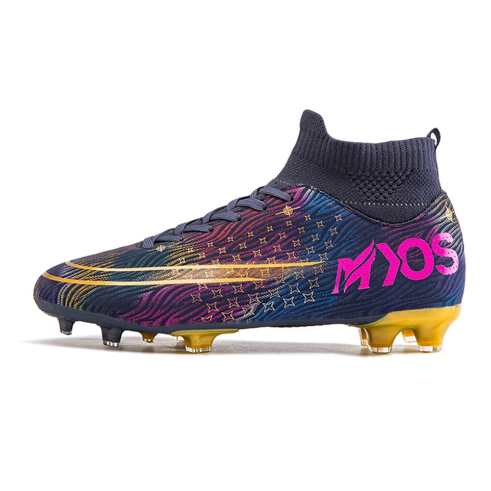 Mens Soccer Cleats,Professional Spikes Soccer Shoes,Indoor/Outdoor