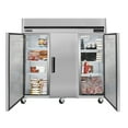 thumbnail image 5 of Maxx Cold Triple Door Reach-In Freezer, Top Mount, 81"W, 72 cu. ft. Storage Capacity, Energy Star Rated, in Stainless Steel (MCFT-72FDHC), 5 of 5