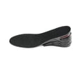 thumbnail image 1 of Plantillas de altura ajustables Zapatos deportivos Pies Tacón de talón Amortiguador Absorción Trimmable 27cm Largo PVC hombres Mujer Pad Pad 9cm, 1 par seitruly OD003616-04, 1 of 7