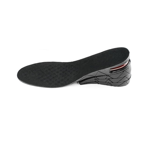 Plantillas de altura ajustables Zapatos deportivos Pies Tacón de talón Amortiguador Absorción Trimmable 27cm Largo PVC hombres Mujer Pad Pad 9cm, 1 par seitruly OD003616-04