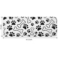 thumbnail image 7 of Pet Paw Print and Bone Kitchen Rug Mat,Kitchen Runner Rugs Non Skid Washable,Decorative Kitchen Floor Mats for Kitchen,Sink,Laundry,17"x47.2", 7 of 7