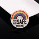thumbnail image 4 of You Are Safe With Me, alfileres esmaltados, alfileres para estudiantes de medicina, broche de arcoíris, alfileres esmaltados para ropa, mochila, sombrero, decoración, insignia divertida, regalo de joyería ER, 4 of 5
