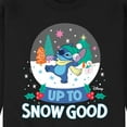 thumbnail image 3 of Lilo & Stitch - Up To Snow Good - Men's Crew Neck Fleece Pullover, 3 of 5