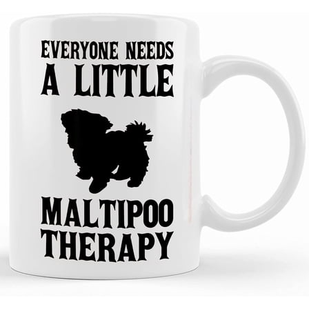 Maltipoo Gift, Maltipoo Mug, Maltipoo Coffee Cup, Ceramic Novelty Coffee Mugs 11oz, 11oz Mug, Tea Cup, Gift Present Mug For Birthday, Christmas Thanksgiving Festival