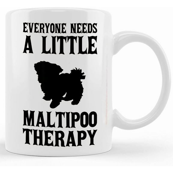 Maltipoo Gift, Maltipoo Mug, Maltipoo Coffee Cup, Ceramic Novelty Coffee Mugs 11oz, 11oz Mug, Tea Cup, Gift Present Mug For Birthday, Christmas Thanksgiving Festival
