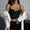Black, variant on SNKSDGM Female Tank Top for Women Pack Crop Tank Top for Women Cropped Ribbed Women's Sexy Gathering Navel Revealing Tight Suspender Bra S