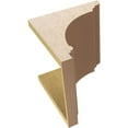 thumbnail image 6 of 11"W x 11"D x 11"H Wide Hughes Rough Cedar Woodgrain TimberThane Corbel, Primed Tan, 6 of 6