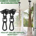 thumbnail image 4 of Kit para Colgar Hamaca Feanron Capacidad 544 kg Acero Inoxidable 304, 4 of 7