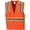 Orange, variant on Portwest US372 Jackson Contrast Hi-Vis Safety Vest Yellow, 5X-Large