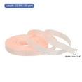 thumbnail image 2 of Uxcell Grosgrain Ribbons with White Dots Ribbon Bow Decoration Crafts Gift Wrapping Wedding Orange Pink 25 Yards 3/8 Inch, 2 of 7