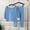 Blue, variant on ATOGUTA Clothes Girls 2-Piece PJs Set Soft Cozy Long Sleeve Top and Pants Sleepwear Size 9M-16, Coffee