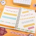thumbnail image 4 of Cinta Washi Tapes Whaline Boho Rainbow Sun, 12 rollos de 5 m cada uno, 4 of 7