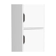 thumbnail image 6 of We Have Furniture Single Kitchen Pantry Wallas, Four Shelves, Two Doors, Light Oak / White Finish, 6 of 6