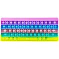thumbnail image 1 of TORUBIA Keyboard Push Pop Bubble Sensory Fidget Toys Silicone Keyboard Shape with Letters and Numbers Training Logical Thinking and Help Restore Emotions Autism Stress Reliever for Kids and Adults, 1 of 9