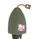 thumbnail image 1 of Ndcxsfigh Carteras para Llaves Dibujos Animados Gato Ciervo Conejo Mini Estuche para Llaves Coche (Gato Verde Militar), 1 of 9