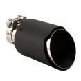 thumbnail image 1 of Car Matte Carbon Fiber Exhaust Tip 63-89MM Universal Car Exhaust Pipe Modification Tail Throat Clip-on Tail Pipe, 1 of 5