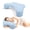 Blue, variant on Doulami Side Sleeper Pillow with Arm Hole, Ergonomic Memory Foam Pillow for Neck and Shoulder Pain Relief, Cooling Contour Pillow for Side Back Sleepers, Removable Washable Cover