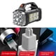 thumbnail image 3 of Lámpara Portátil Para Acampar Linterna LED COB 1200mAh Luz de advertencia 500LM para senderismo Pesca (Plata L) Sywqhk Para Estrenar, 3 of 8