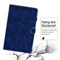 thumbnail image 4 of Dteck Wallet Case For Samsung Galaxy Tab A 8" SM-T290 (2019 Released),Magnetic Folio Retro Leather Card Holder Cover Kickstand Shockproof Protective ,Blue, 4 of 6