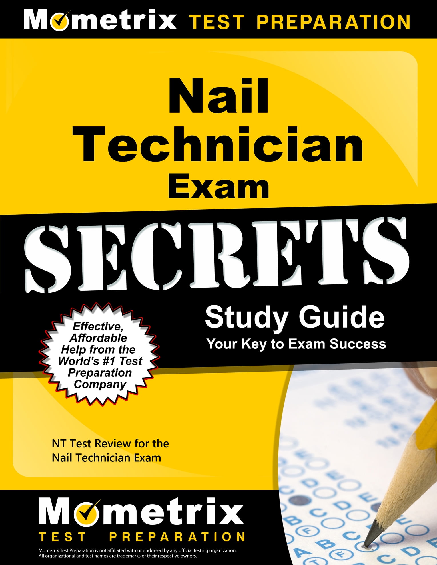 Nail Technician Exam Secrets Study Guide NT Test Review for the Nail