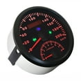 thumbnail image 4 of Waterproof 85mm 0-200km/h GPS Speedometer 0-8000RPM Tachometer Rotating Speed Indication Light Red Backlight For Car Marine 12V, 4 of 7