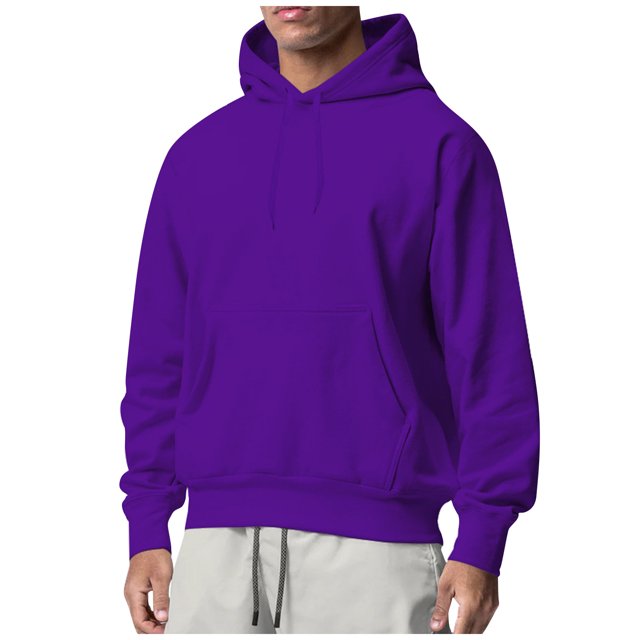 Men Retro Long Sleeve Hoodie Hooded Sweatshirt Tops Jacket Coat Outwear S