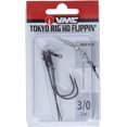 thumbnail image 3 of VMC Tokyo Rig Heavy Duty Flippin' Hook #3/0 Black Nickel 2PK, 3 of 6