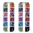 thumbnail image 1 of Strass pour Ongles Couleur Mixte, Strass Flatback pour DIY, 1 of 5