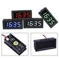 Led Diy Vehicle Electronic Clock Kit Car Motorcycle Timer Led Digital
