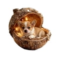 thumbnail image 1 of Árbol de Navidad Decoración 10cm Bosque Animales Colgante Regalo de Vacaciones Regalos Del Amante de la Naturaleza, 1 of 6