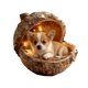 thumbnail image 2 of Forest Animals Christmas Tree Ornaments Holiday Decorations Pendant Handmade Rustic Woodland Theme Festive Party Supplies Home Decorative Accessories Gift for Family Friends Seasonal Celebration, 2 of 6