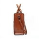 thumbnail image 4 of Bolsos de cuero para mujer, bolso vintage para mujer, bolso casual para mujer, bolso de hombro para mujer, bolso bandolera grande (color: marrón), 4 of 5