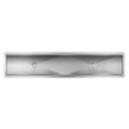 thumbnail image 5 of 24" x 120" Stainless Steel Floor Trough Drain, 14-Gauge with Subway-Style Grating & Removable Drain Basket, NSF Listed (KM-FTG-24120), 5 of 9