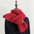 thumbnail image 5 of MESSUEN Winter Scarves Warm Scarf Thick Scarf Women Scarfs Women Scarves for Women Dressy Lady Scarf Red One Size, 5 of 5