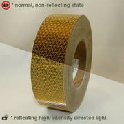 Oralite (Reflexite) V92-DB-COLORS Microprismatic Conspicuity Tape: 2 in x 50 yds. (Gold)