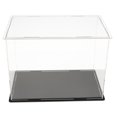 thumbnail image 4 of Redempat Modern Acrylic Display Box Case Model Figure Display Dustproof Clear 20x12x15cm 5Set, 4 of 6