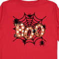 thumbnail image 4 of Inktastic Halloween Boo with Spiders in Web Boys or Girls Long Sleeve Toddler T-Shirt, 4 of 5