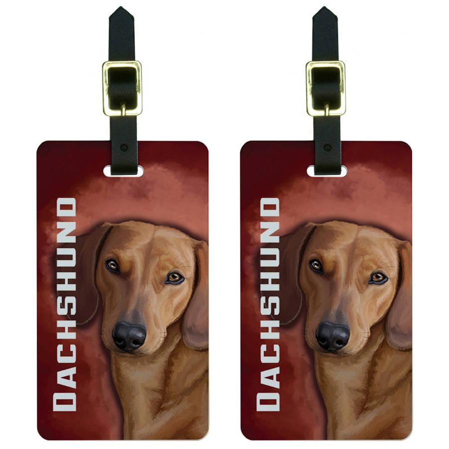 dachshund luggage set