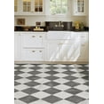 thumbnail image 3 of FloorPops 12-in by 12-in Grey & White Marble Bonneville Peel & Stick Floor Tiles, 3 of 10