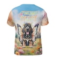 thumbnail image 2 of Welcome Spring Fairy Bloodhound in Flower Meadow All Over Print 3D Shirt Unisex Merch Dog Lover - 13002, 2 of 6