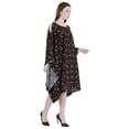 thumbnail image 2 of Moomaya Caftan à Épaules Dénudées Imprimé, Paréo pour Femmes, Robe d'Été, Robe Caftan, 2 of 6