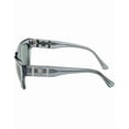 thumbnail image 2 of Versace Dark Grey Square Men's Sunglasses VE4457 543287 55, 2 of 2
