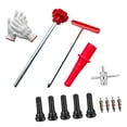 thumbnail image 2 of DYNWAVECA Quick Change Tire Valve Tool Kit Quickly Replacement Tool Kit Sturdy Premium Valve Core Remover for Trucks Motorcycles Style E, 2 of 7